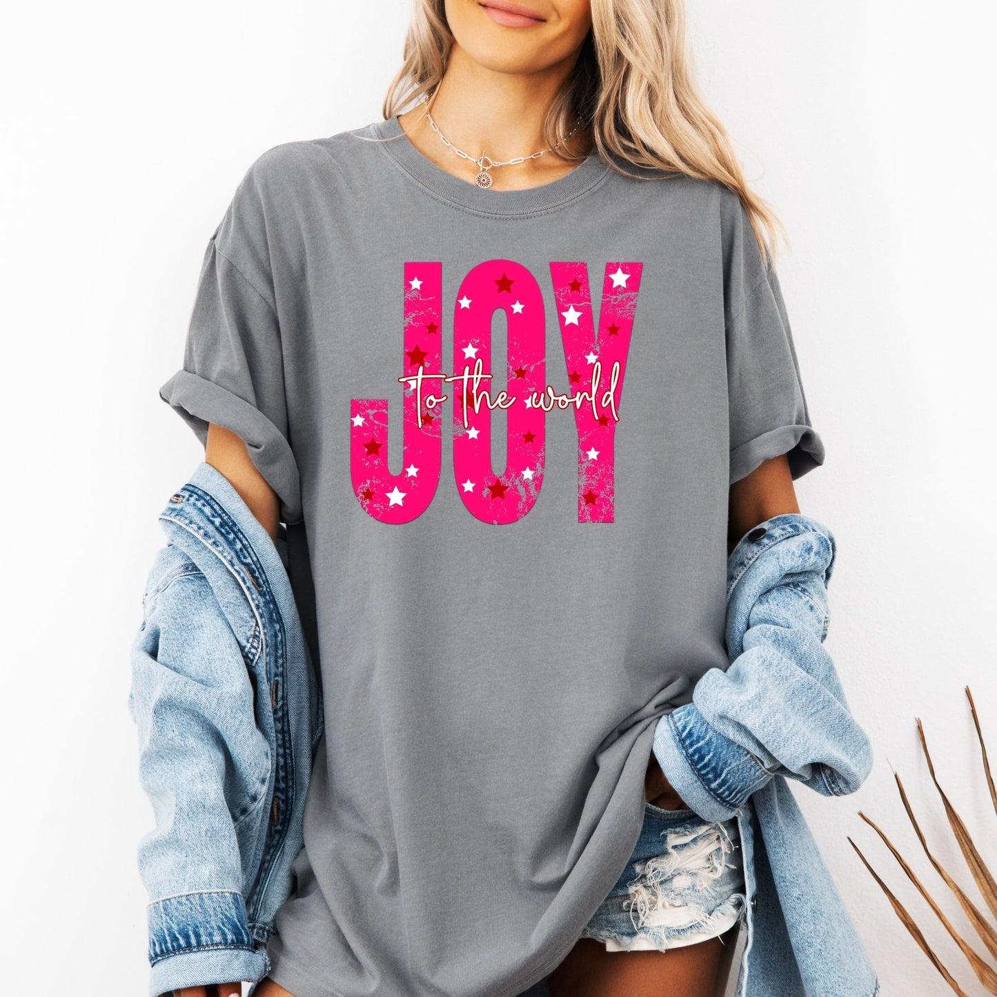 Joy to the world pink