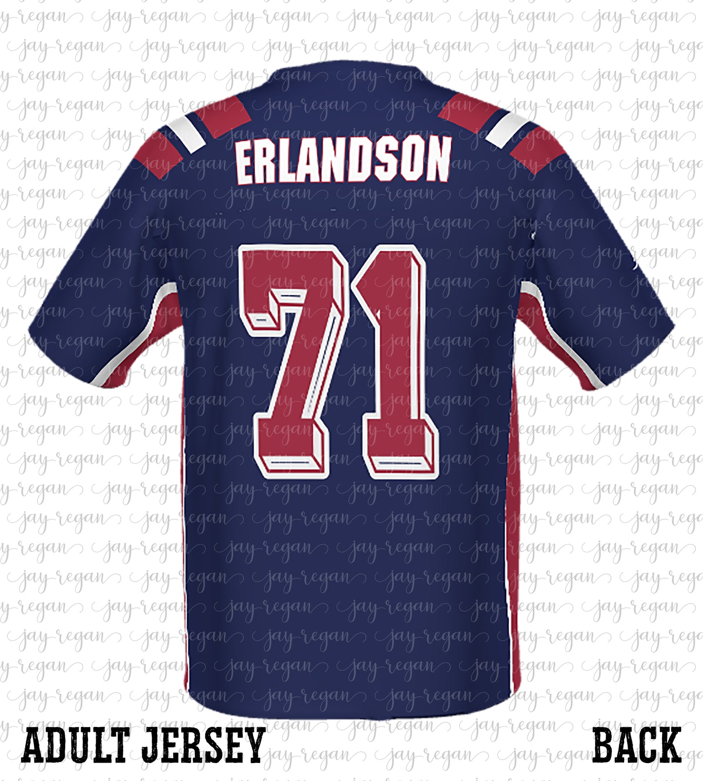CUSTOMIZABLE Adult Fan Jersey