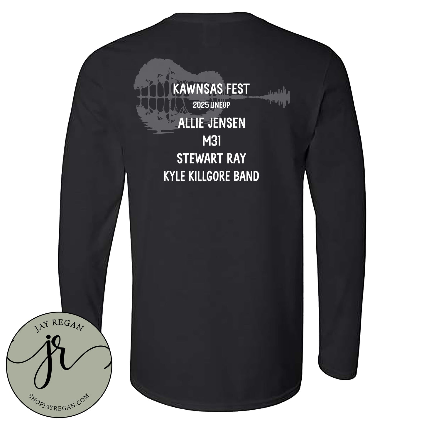 Kawnsas Fest 2025 - Black Long Sleeve