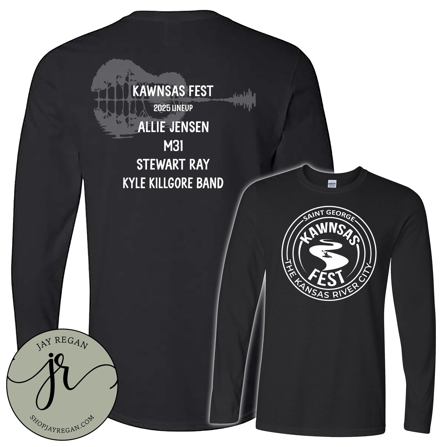 Kawnsas Fest 2025 - Black Long Sleeve