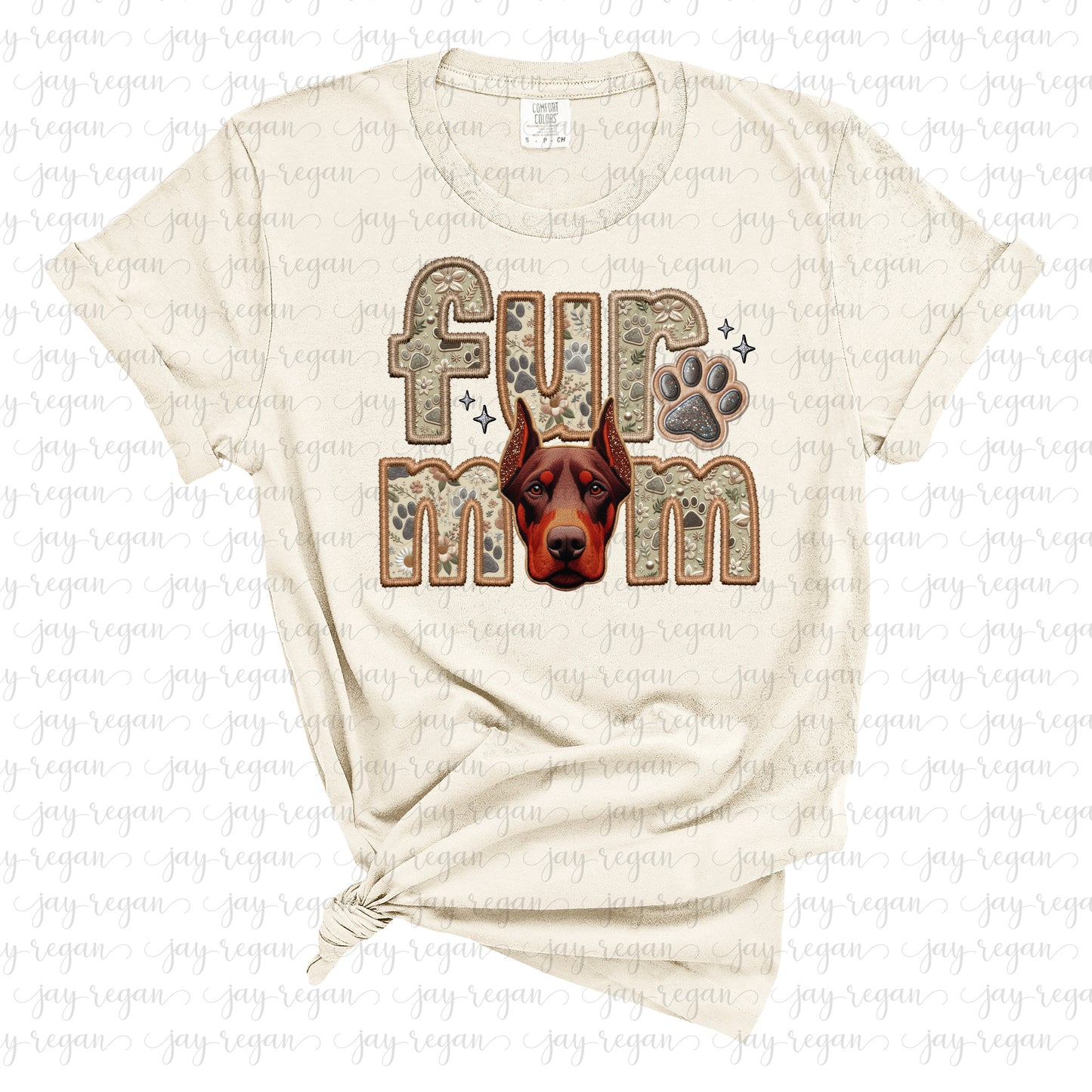 Fur Mom - Doberman