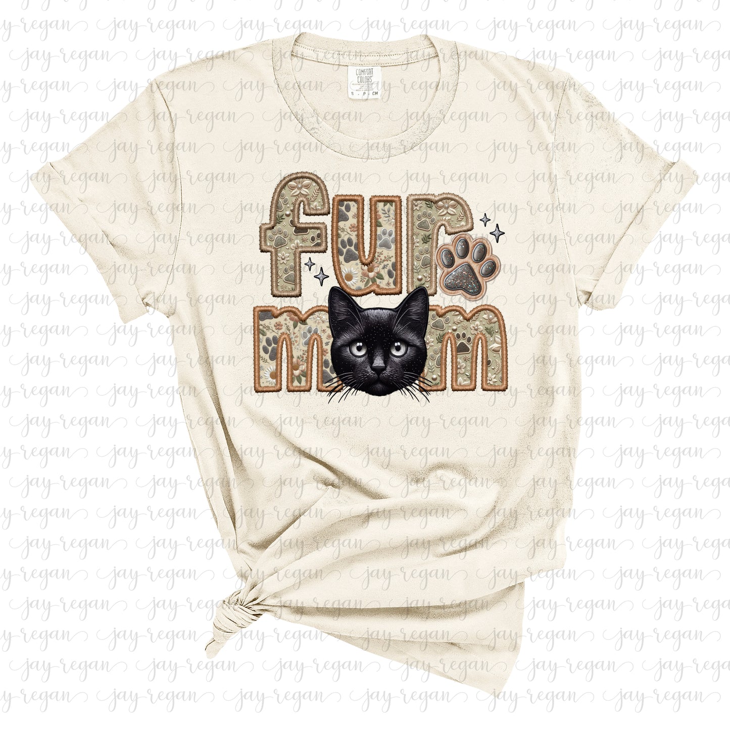 Fur Mom - Black Cat