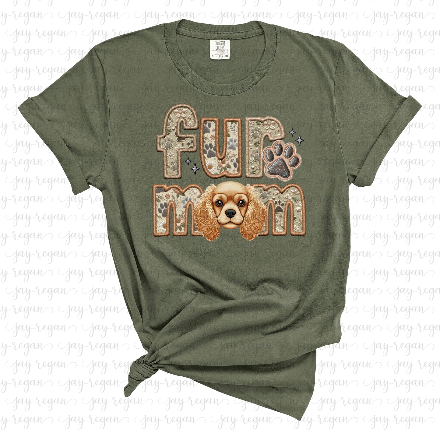 Fur Mom - King Charles/Poodle
