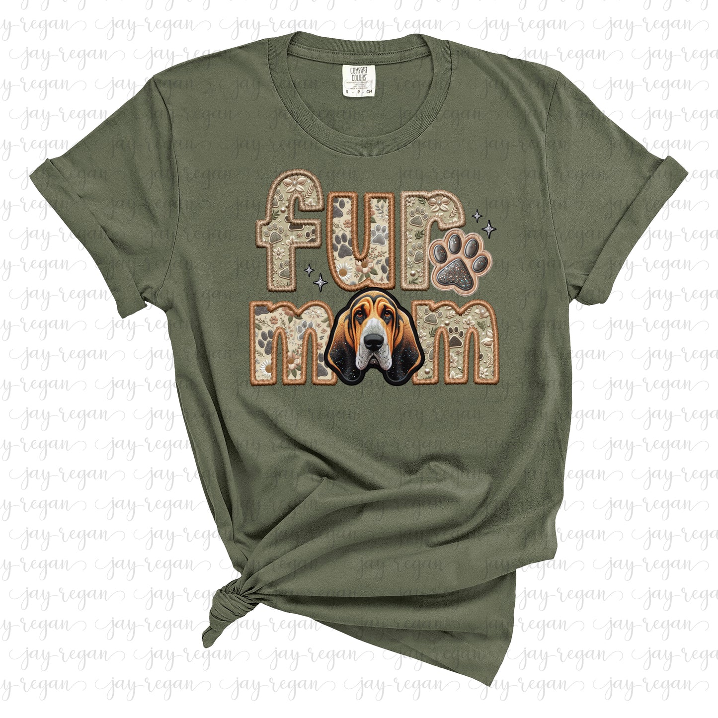 Fur Mom - Bloodhound