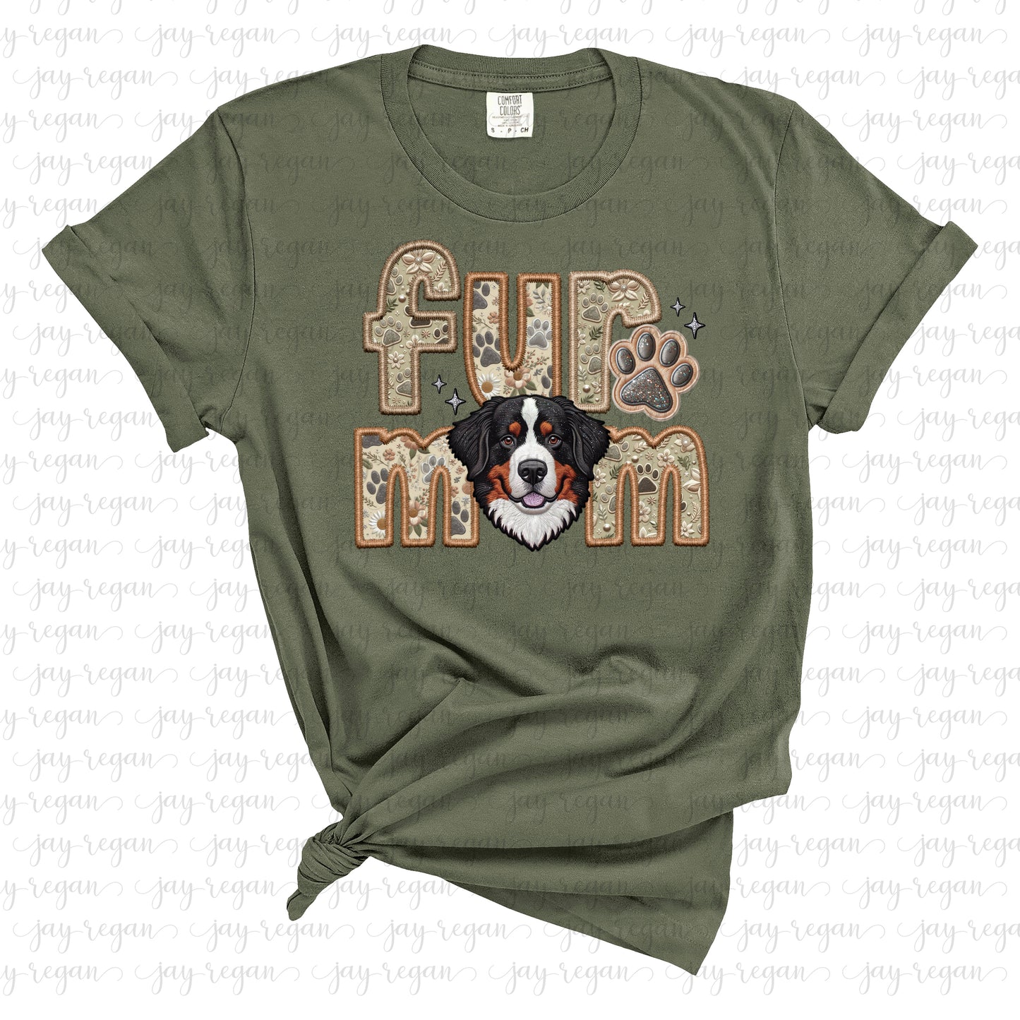 Fur Mom - Bernese Mountain