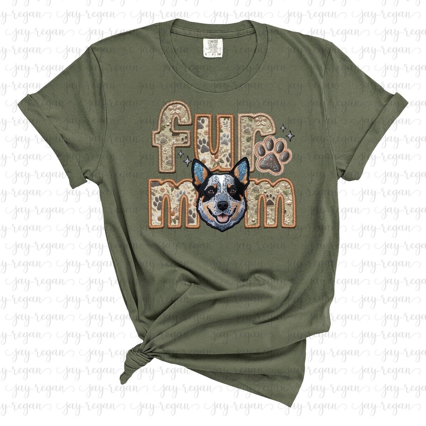 Fur Mom - Blue Heeler