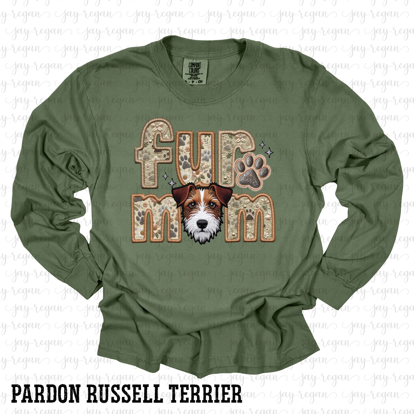 Fur Mom - Pardon Russell Terrier