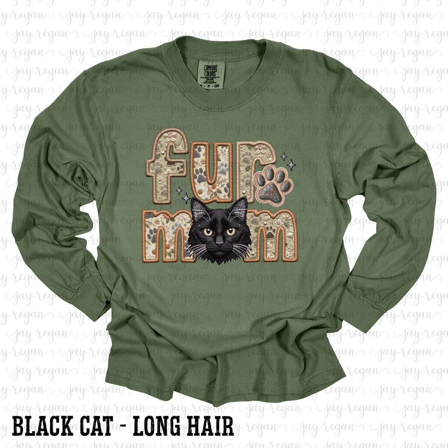Fur Mom - Black Cat