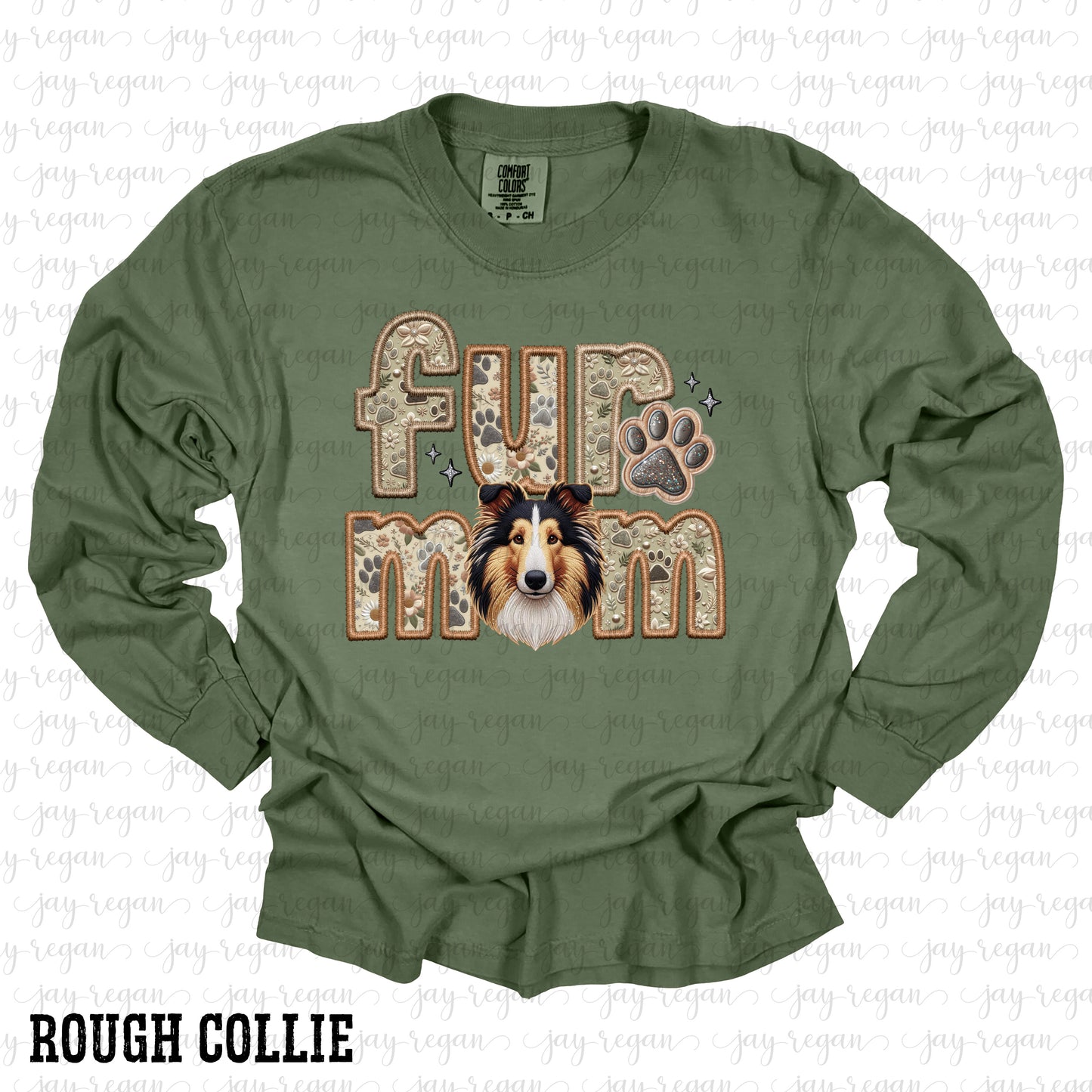 Fur Mom - Rough Collie