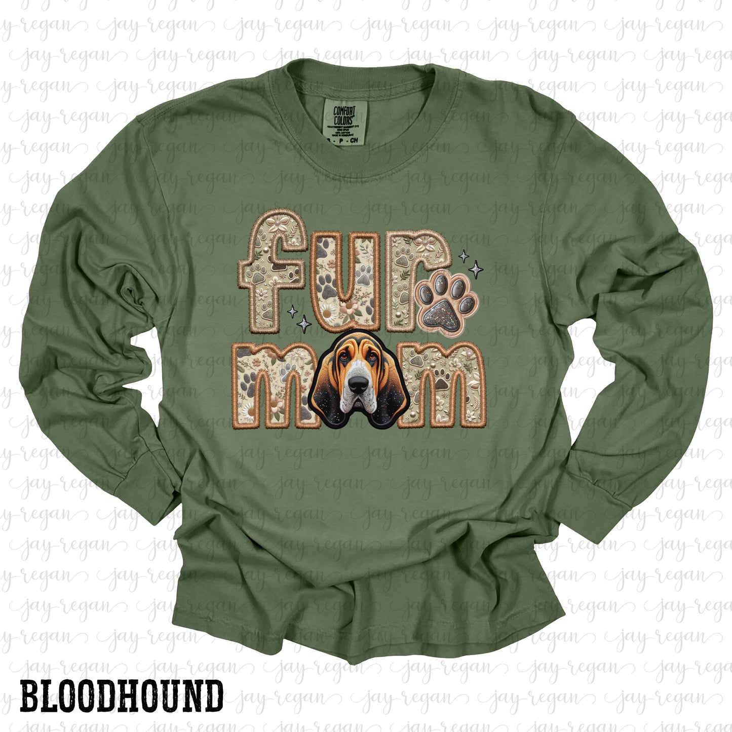 Fur Mom - Bloodhound