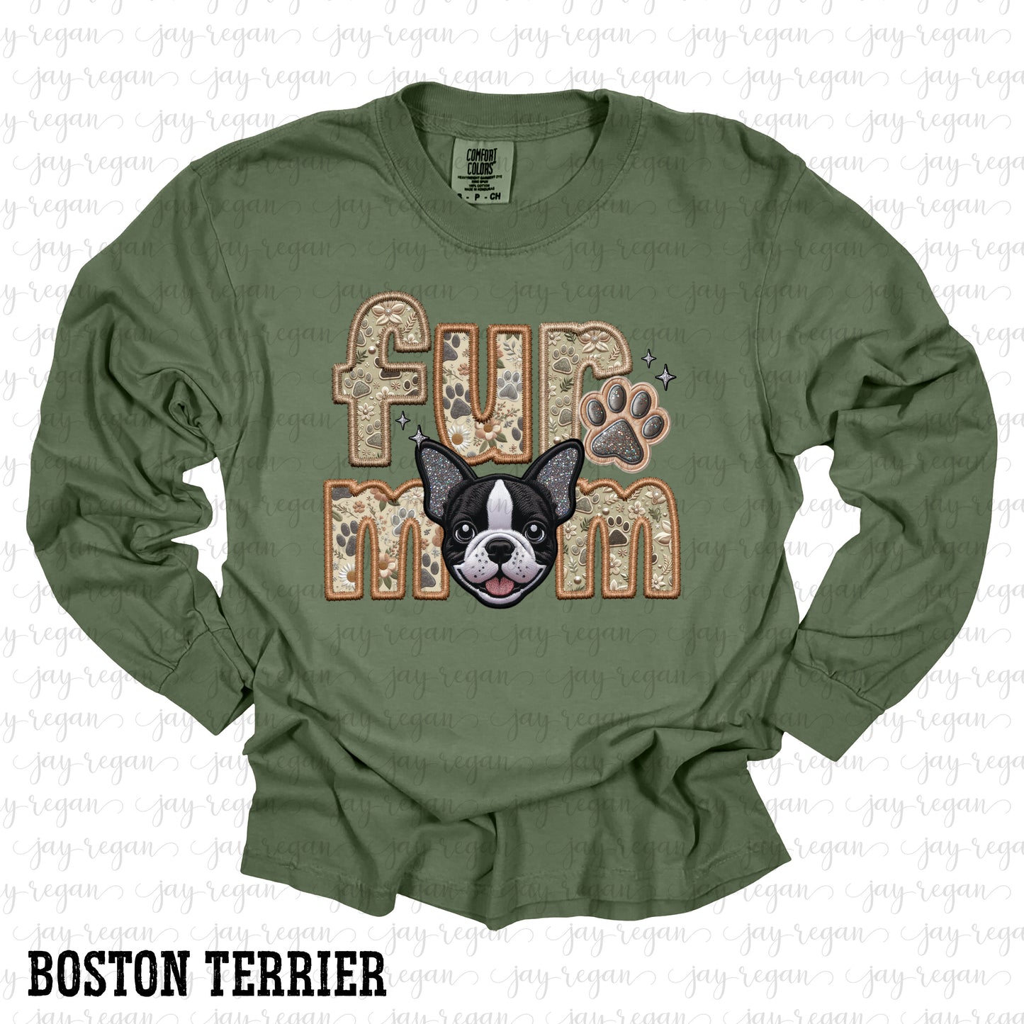 Fur Mom - Boston Terrier
