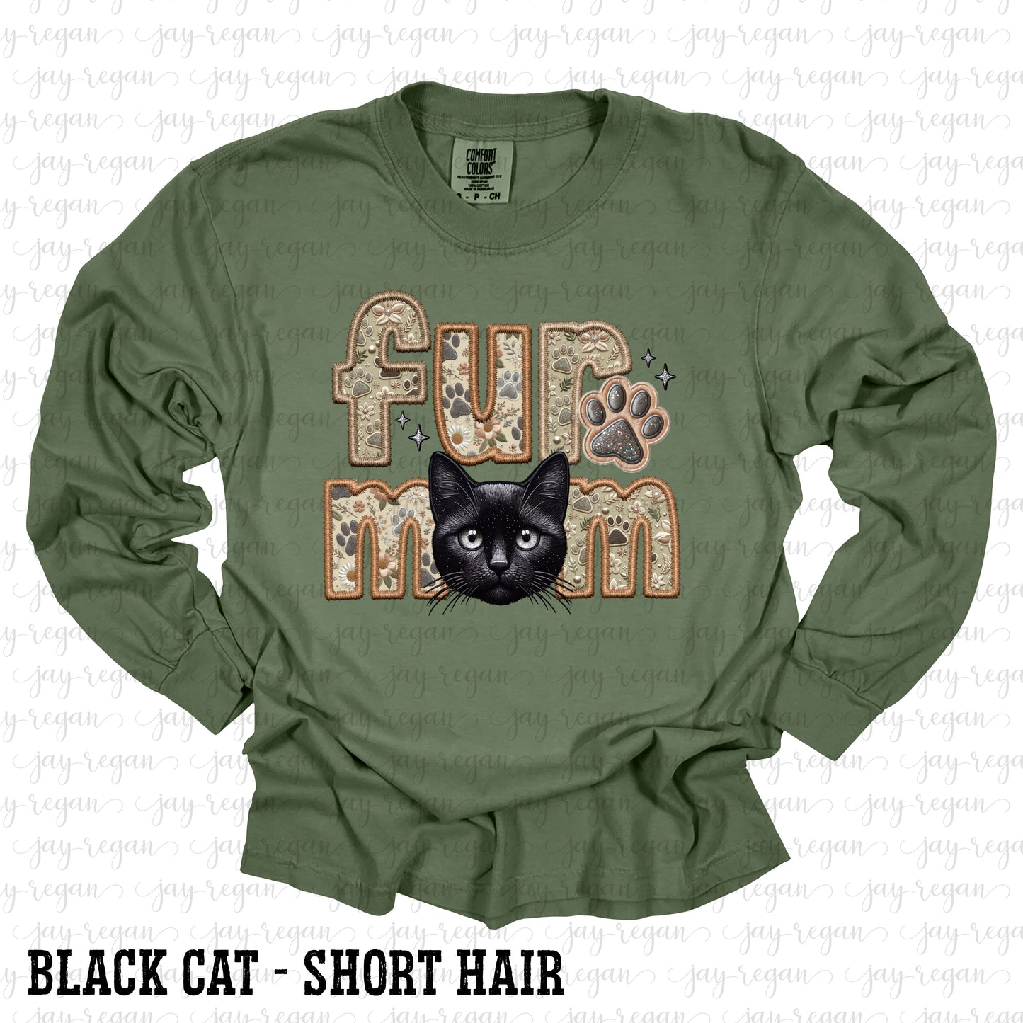 Fur Mom - Black Cat