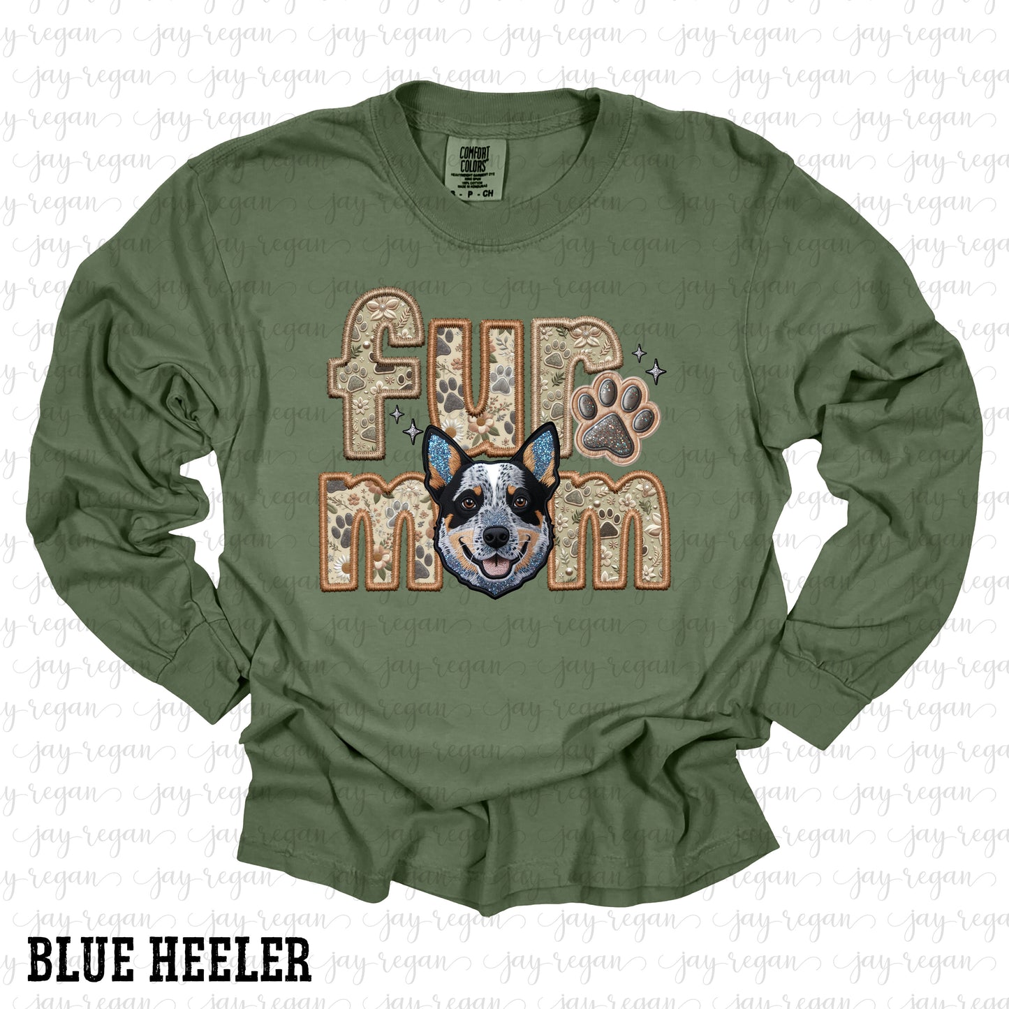 Fur Mom - Blue Heeler