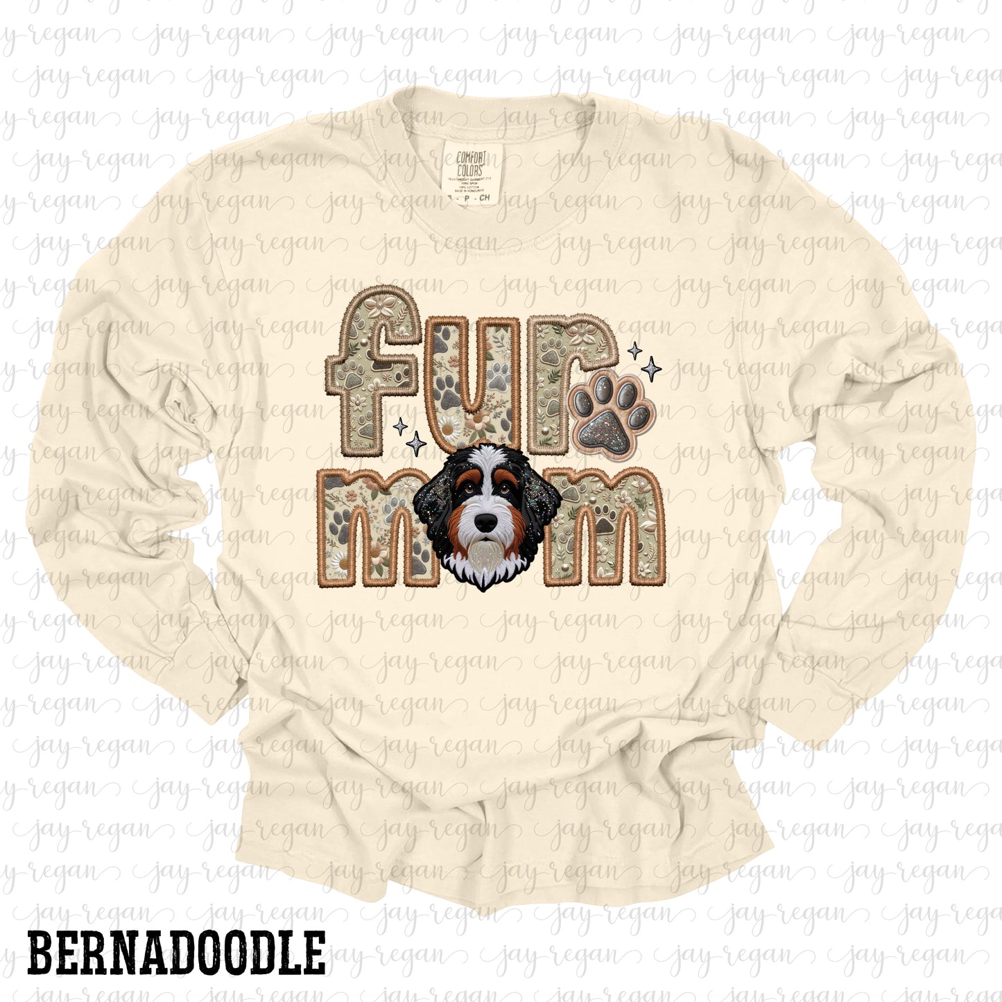 Fur Mom - Bernadoodle