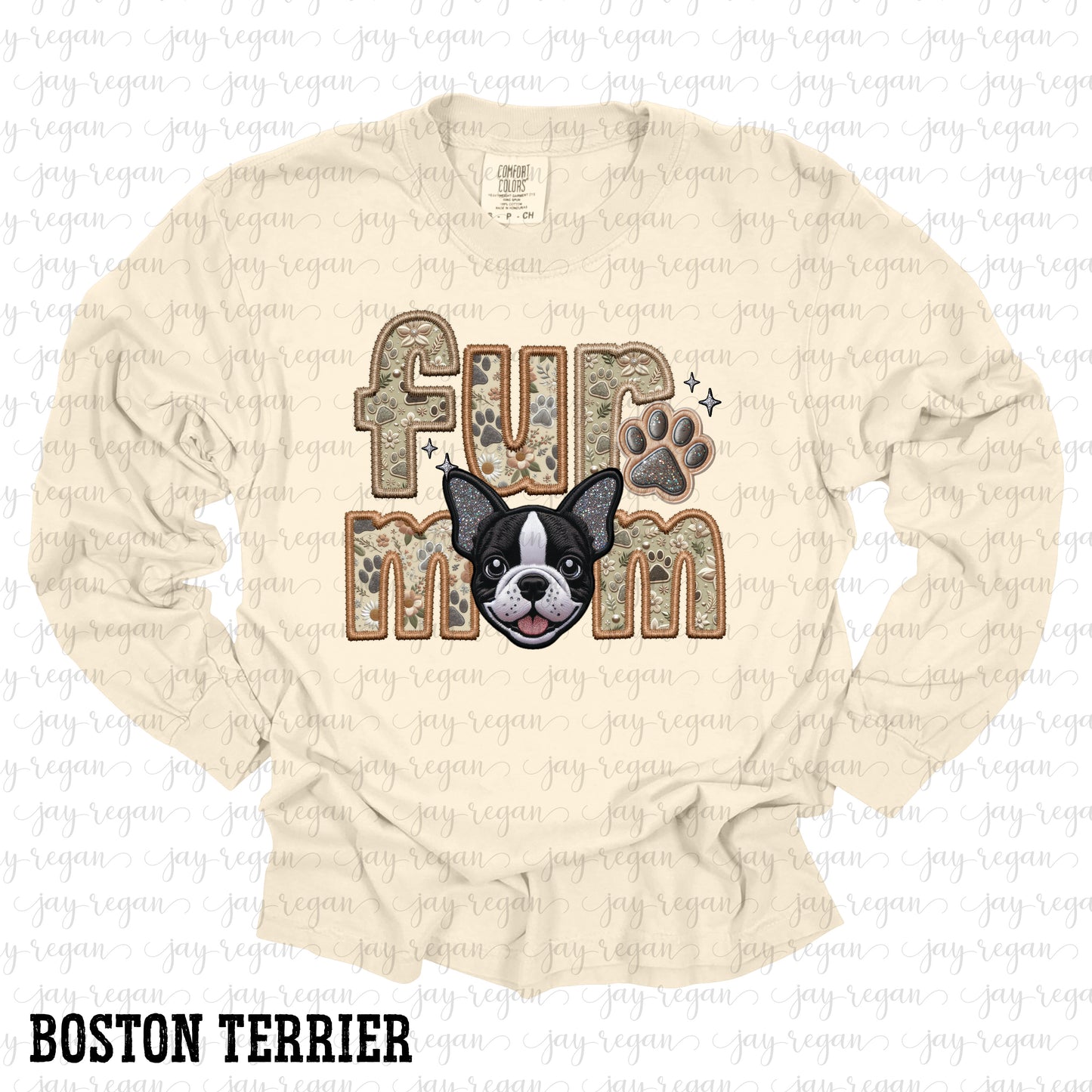 Fur Mom - Boston Terrier