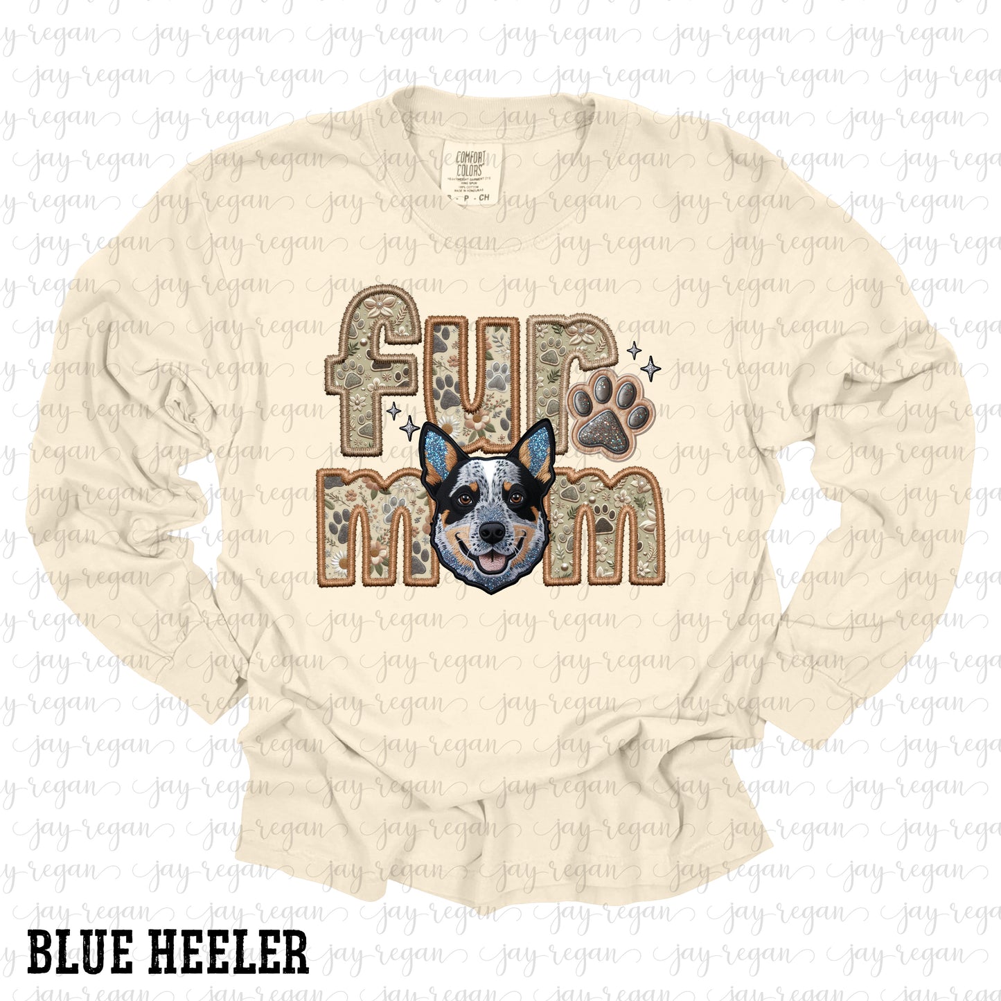 Fur Mom - Blue Heeler