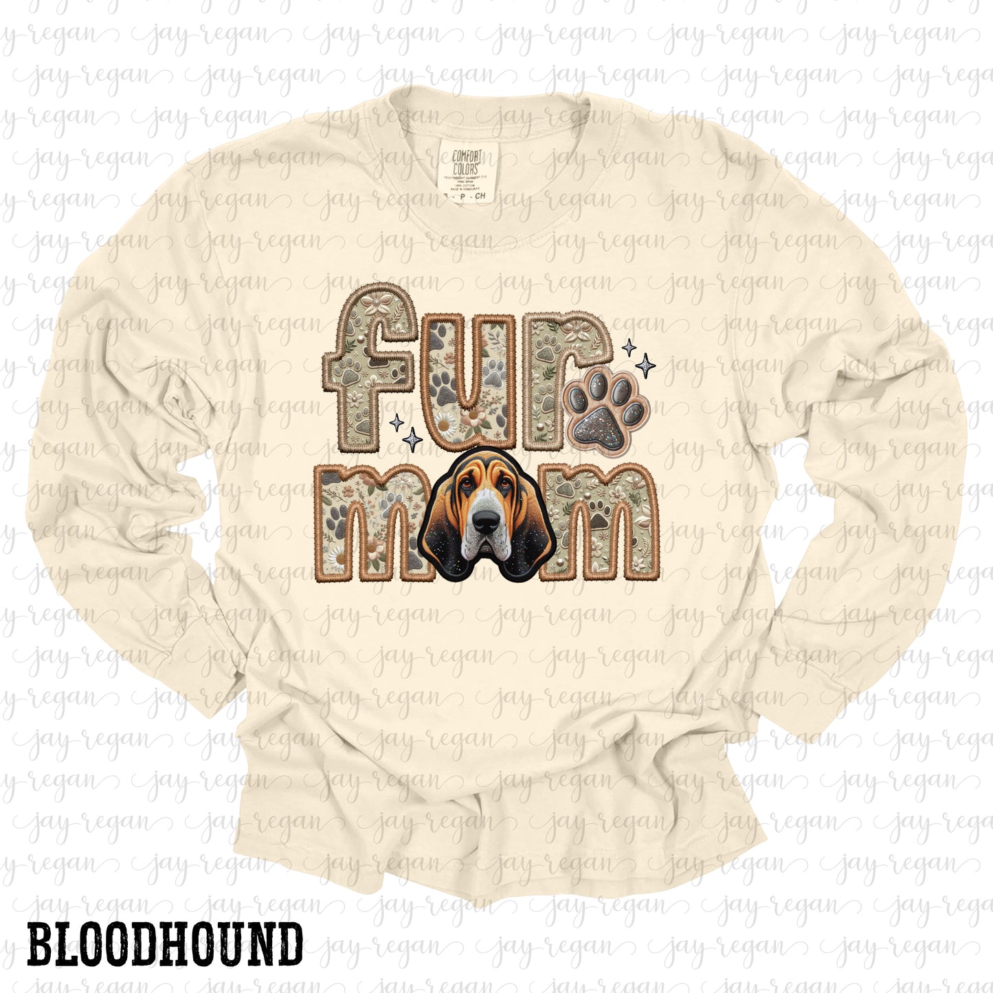 Fur Mom - Bloodhound