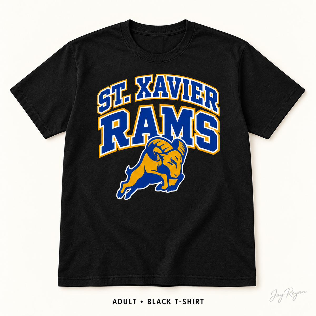 Classic Arch T-Shirt — Adult Black