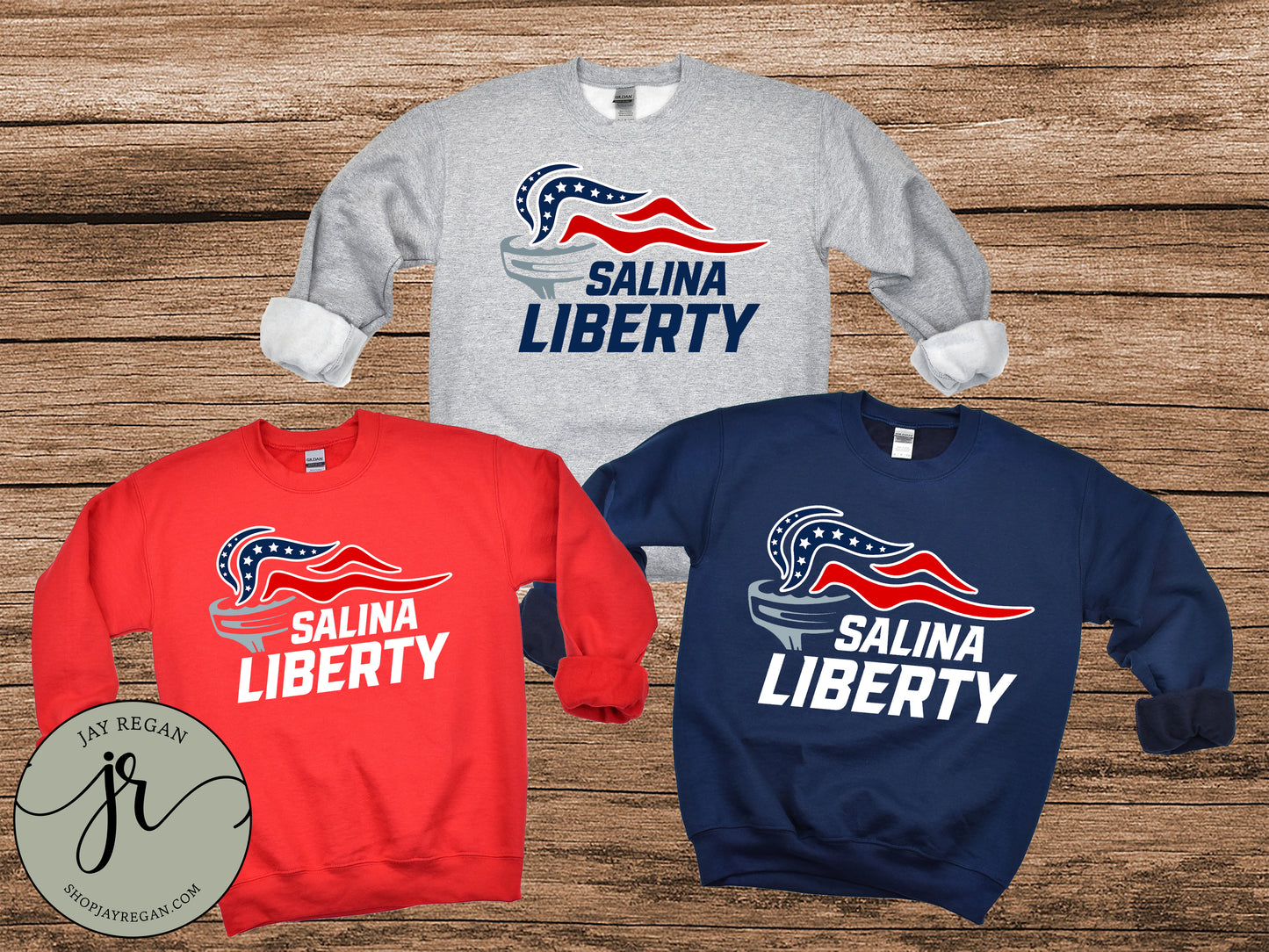 ADULT Liberty Logo Crewneck