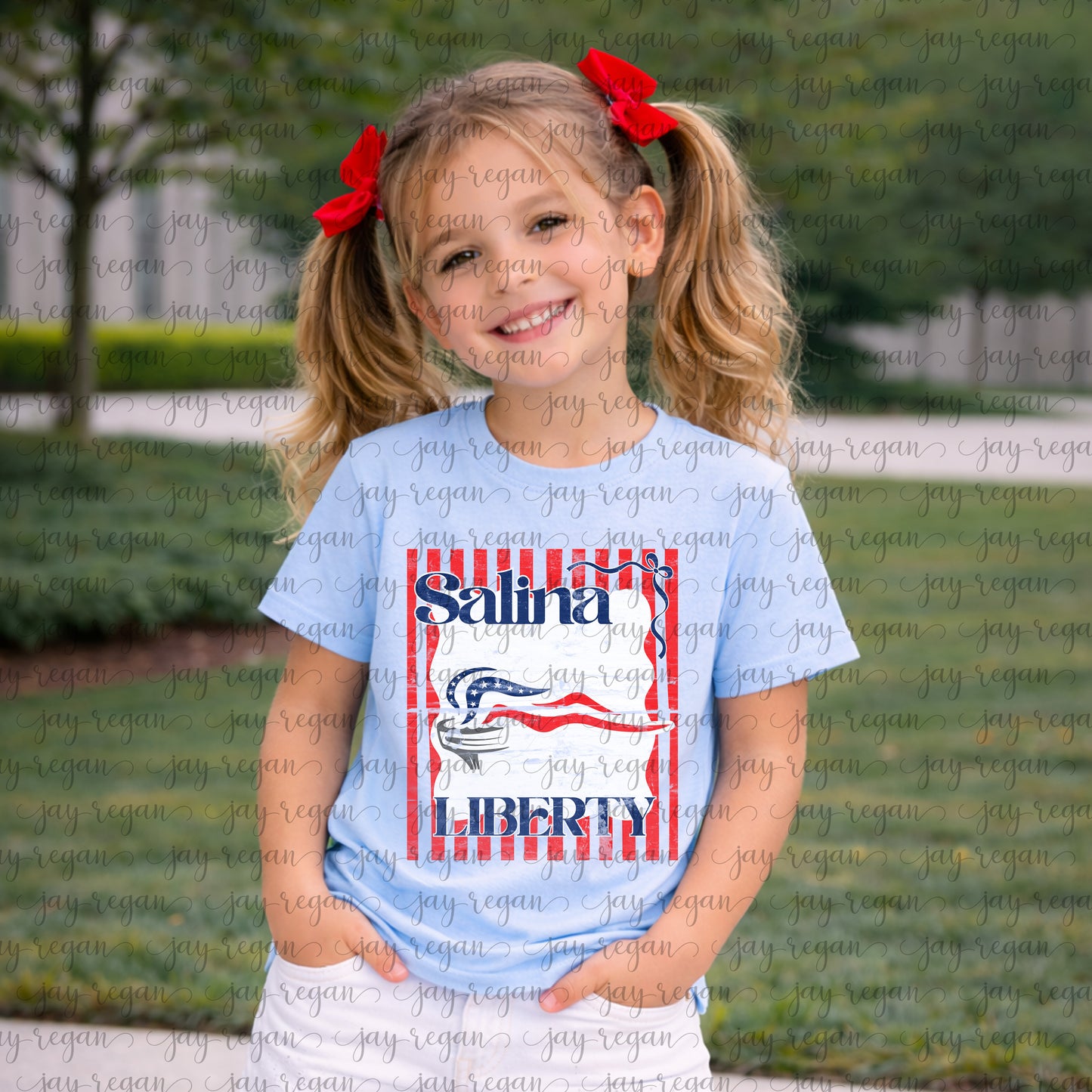 YOUTH/TODDLER Distressed Stripes