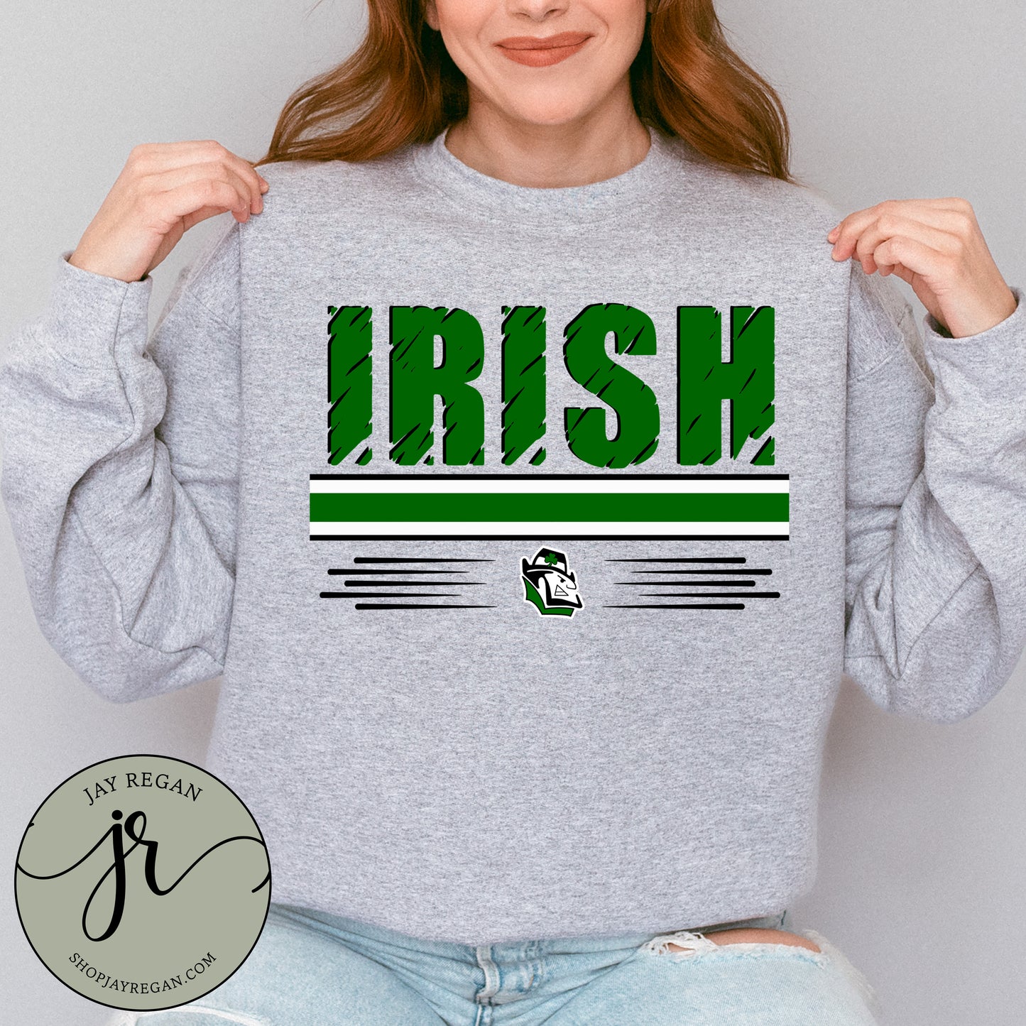 GILDAN Dream Big Irish Crewneck
