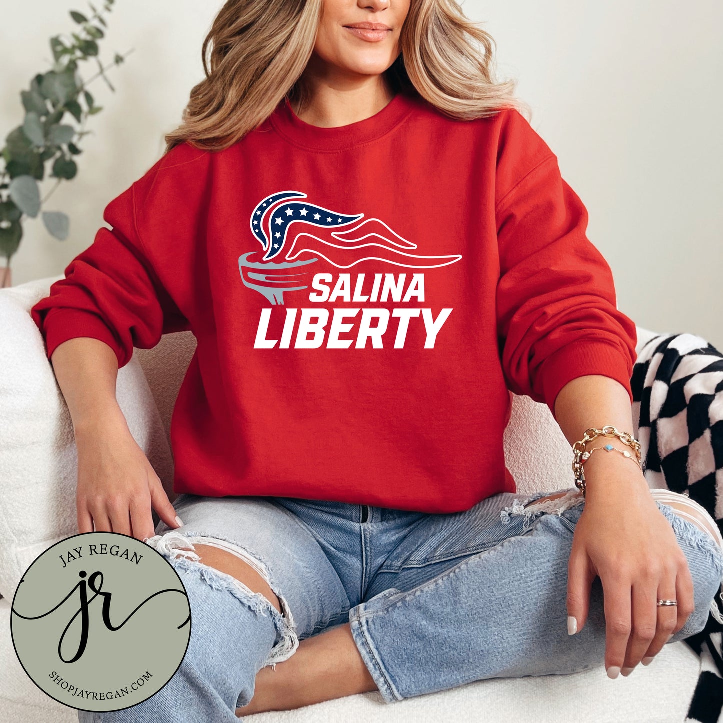 ADULT Liberty Logo Crewneck