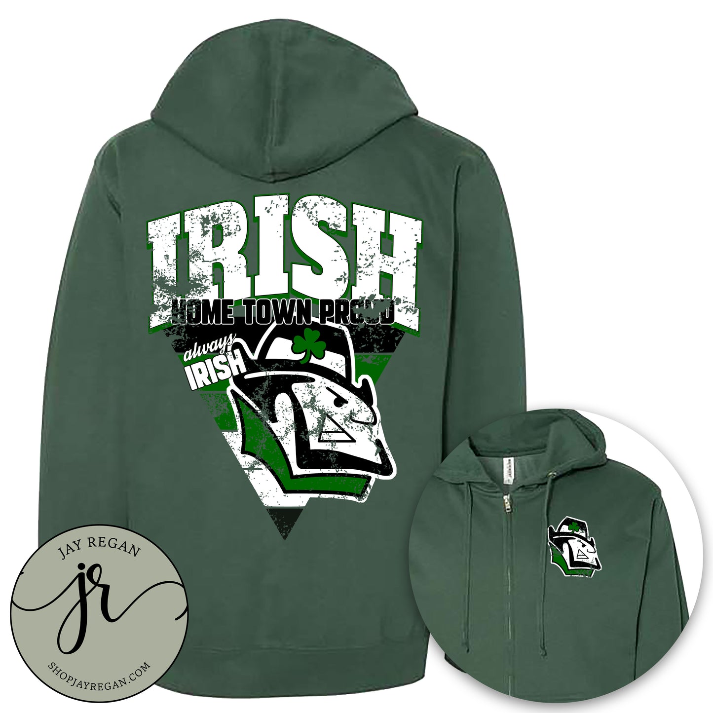 INDEPENDENT TRADING Home Town Proud Full-Zip