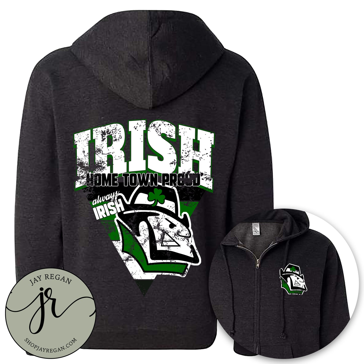 INDEPENDENT TRADING Home Town Proud Full-Zip