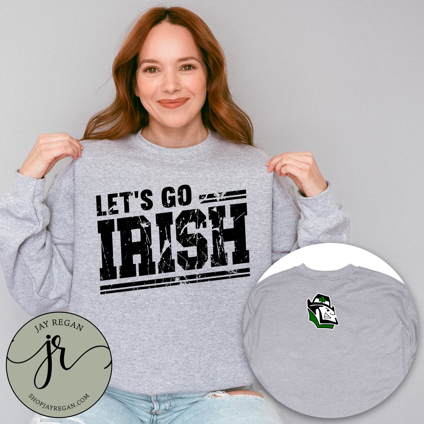 GILDAN Let's Go Irish Crewneck