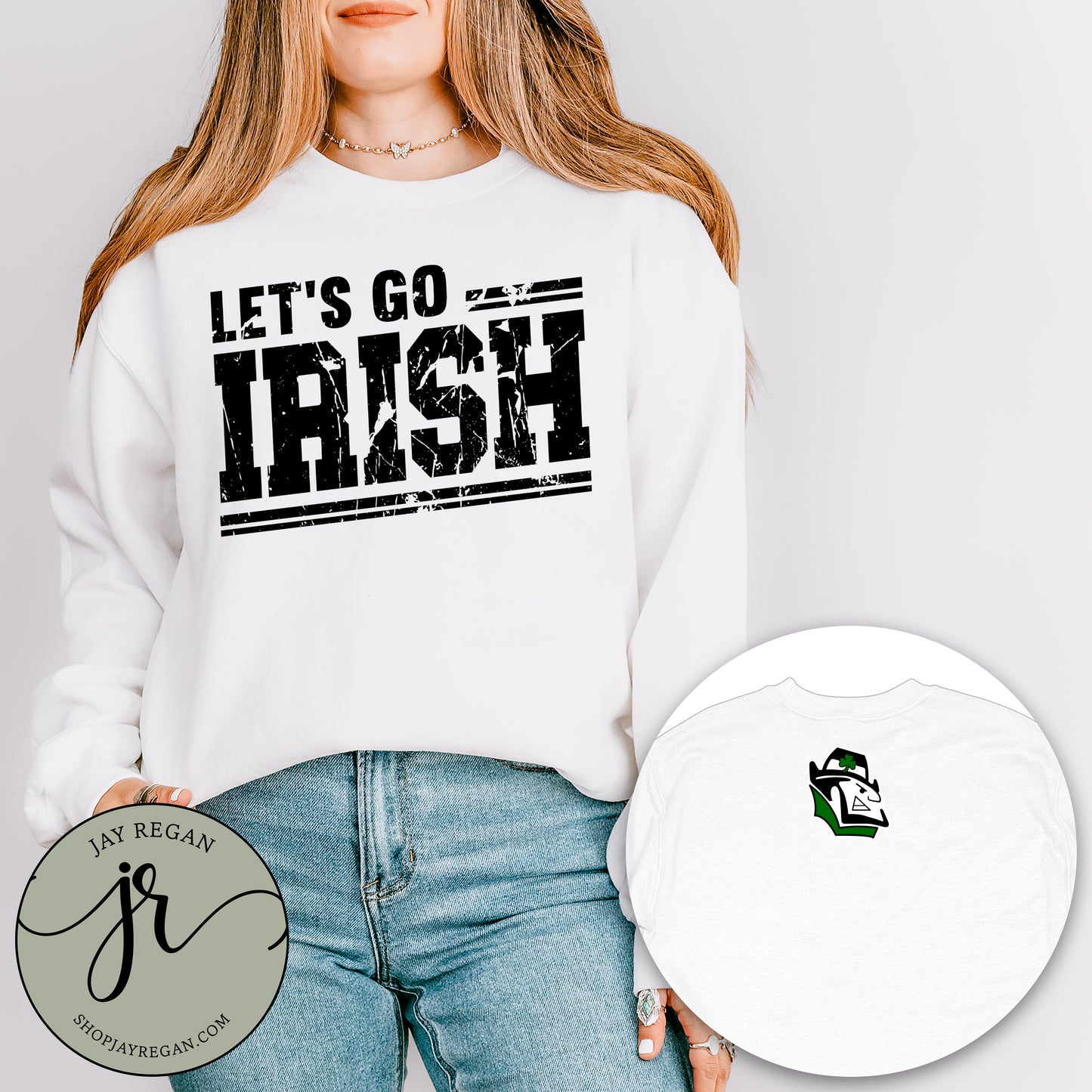 GILDAN Let's Go Irish Crewneck