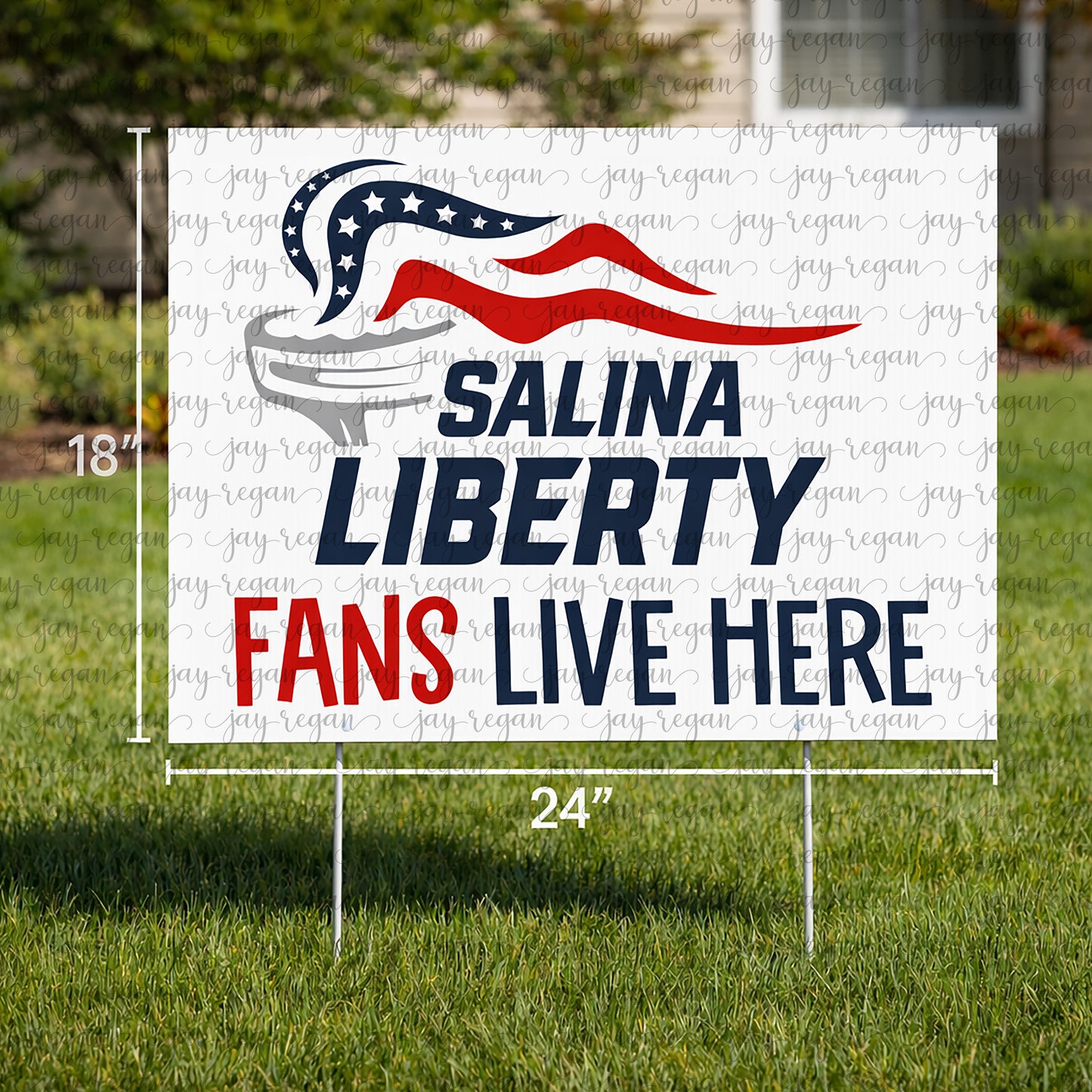Liberty Yard Sign