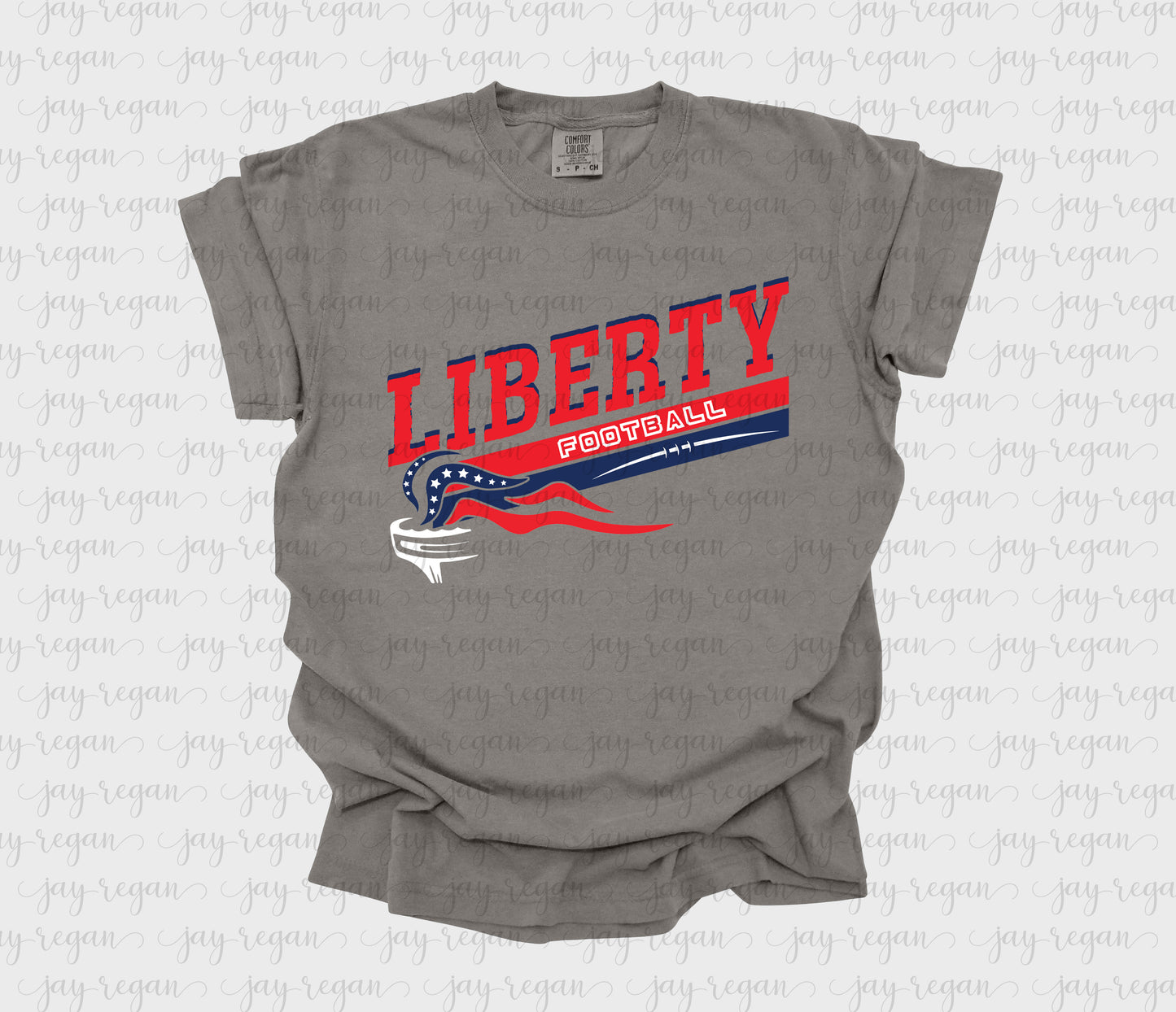 ADULT Liberty Football Pennant