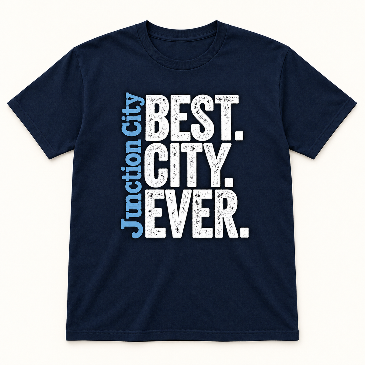 Junction City Best City Ever T-Shirt — Navy