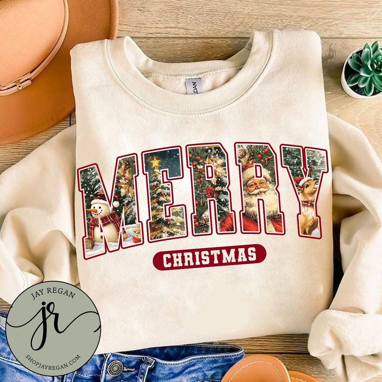 Retro Merry Christmas