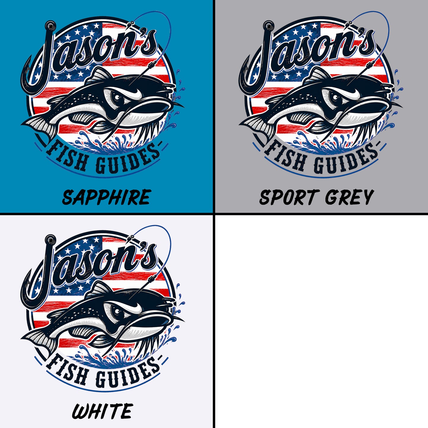 ADULT CREWNECK Fish Guides