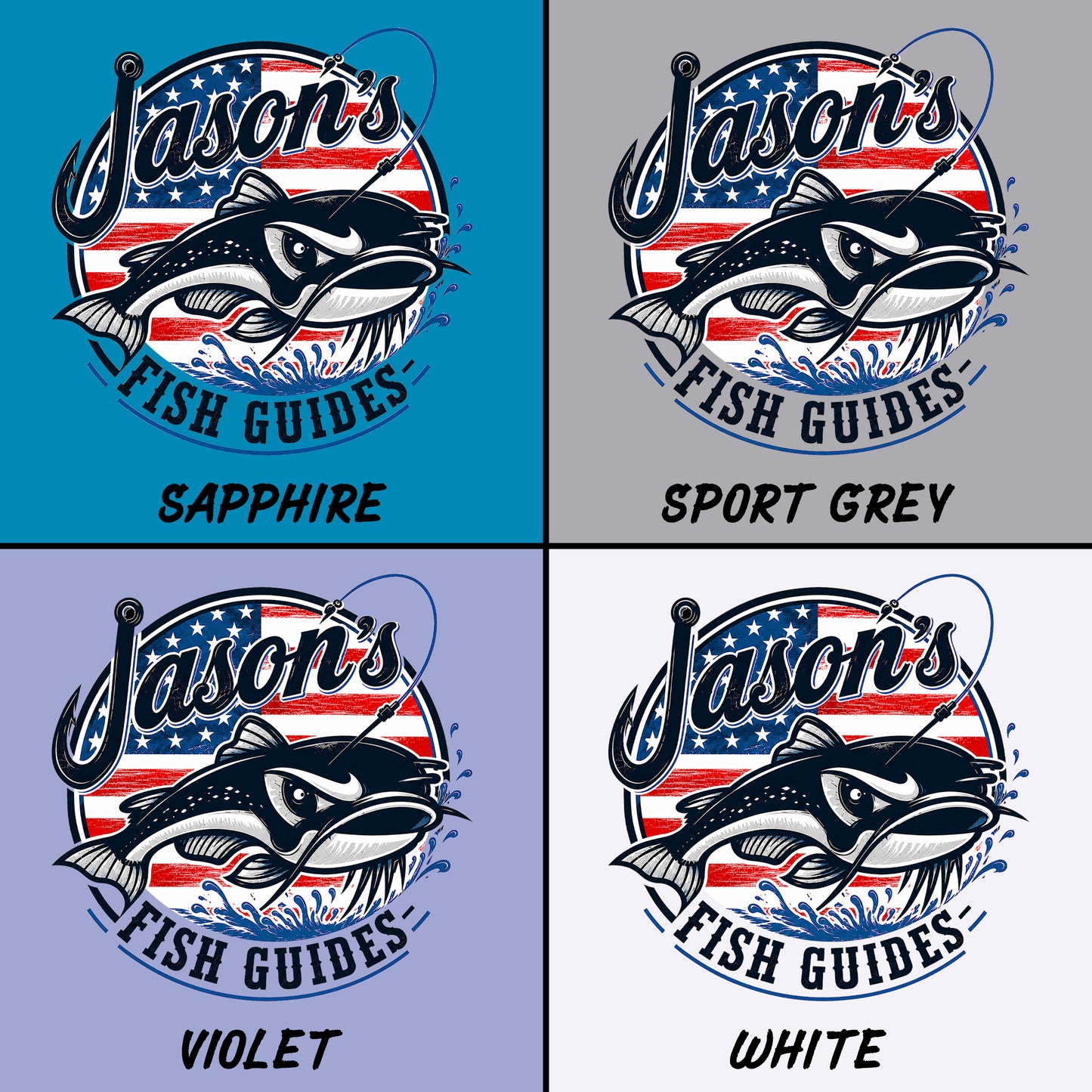 ADULT HOODIE Fish Guides