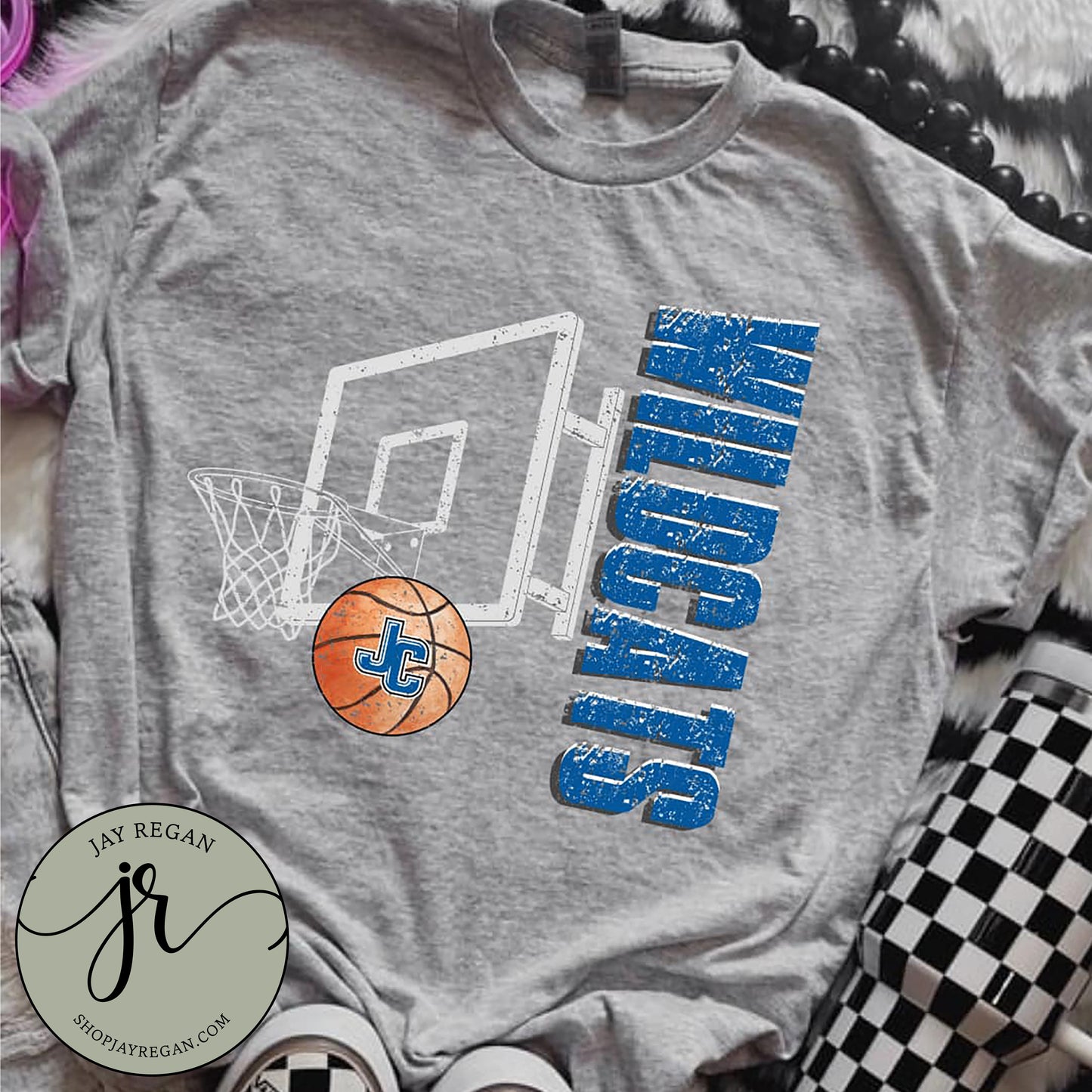 JCMS Wildcats Basketball Hoop