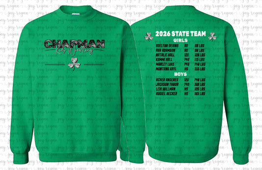 Chapman State Team CREWNECK