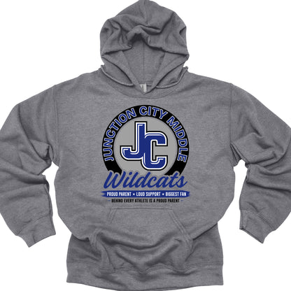 JC Wildcats Proud Parent — Hoodie (JCMS Fundraiser)
