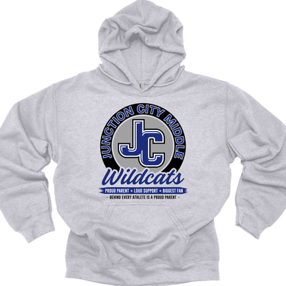 JC Wildcats Proud Parent — Hoodie (JCMS Fundraiser)