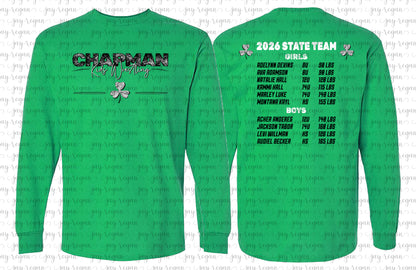 Chapman State Team LONG SLEEVE