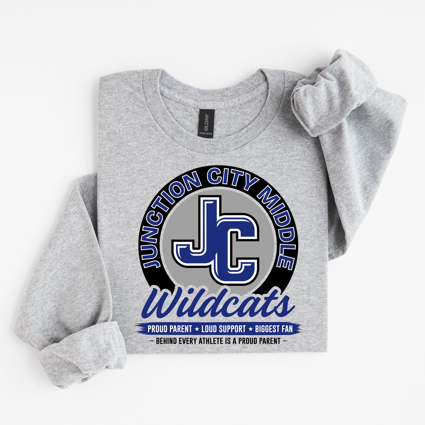 JC Wildcats Proud Parent — Long Sleeve (JCMS Fundraiser)