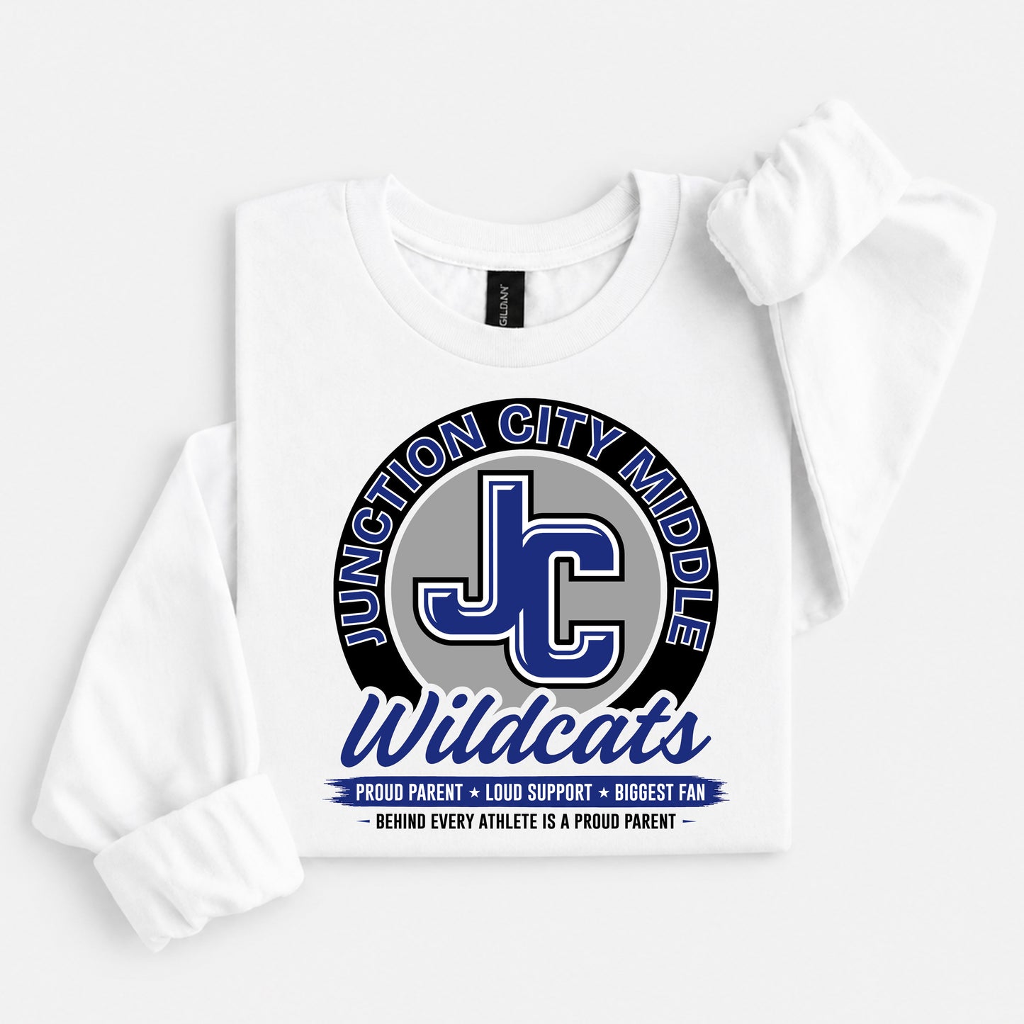 JC Wildcats Proud Parent — Long Sleeve (JCMS Fundraiser)