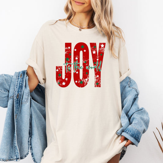 Joy to the world red