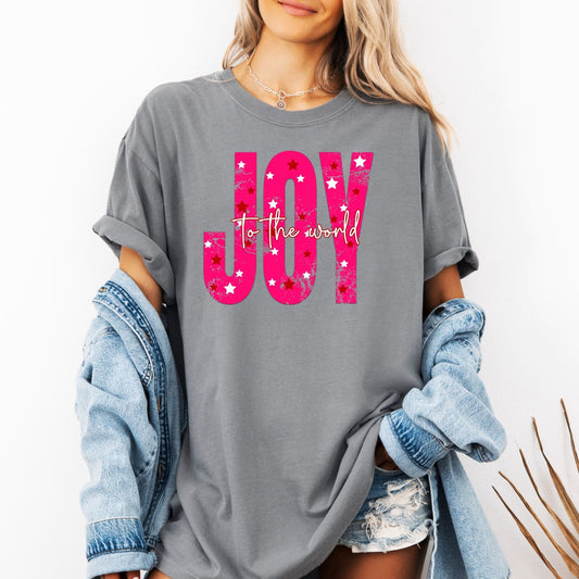 Joy to the world pink