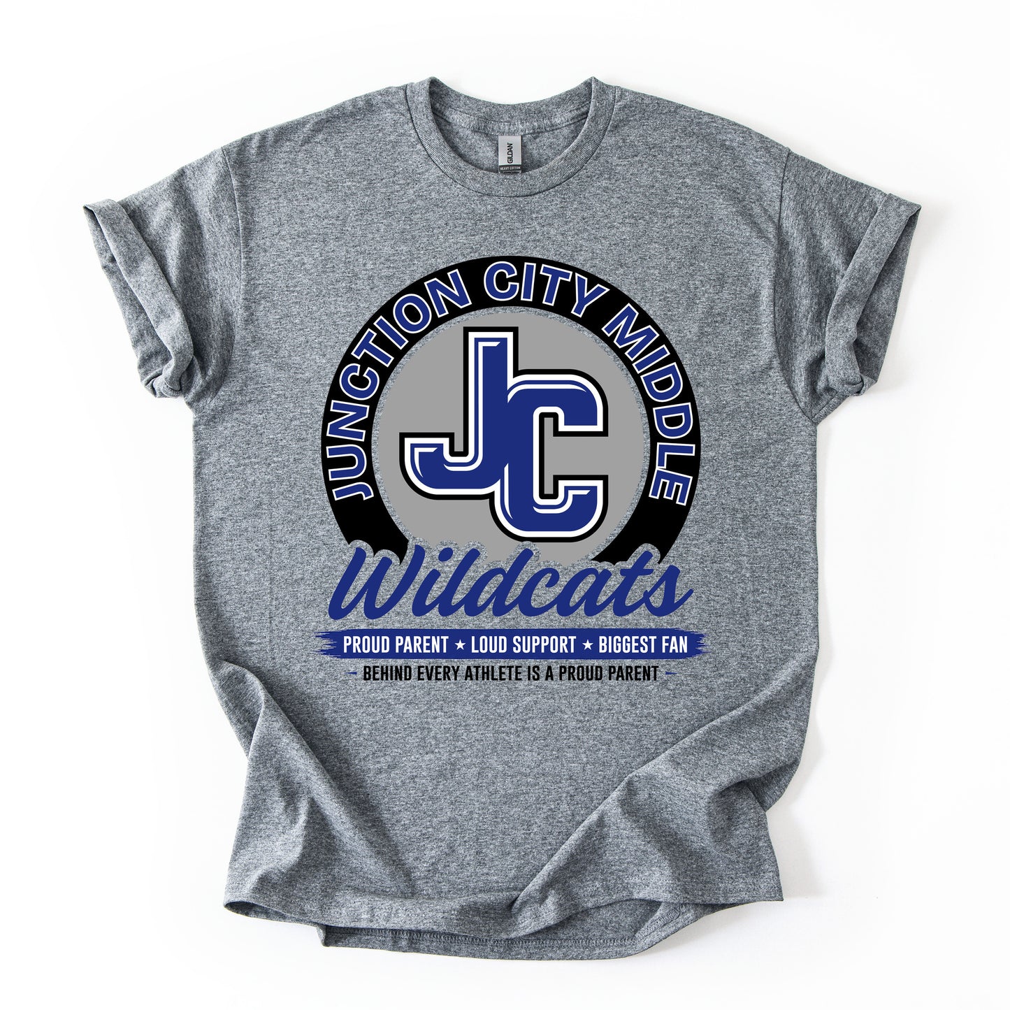 JC Wildcats Proud Parent — T-Shirt (JCMS Fundraiser)