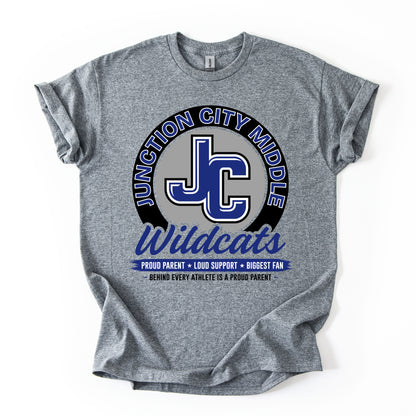 JC Wildcats Proud Parent — T-Shirt (JCMS Fundraiser)