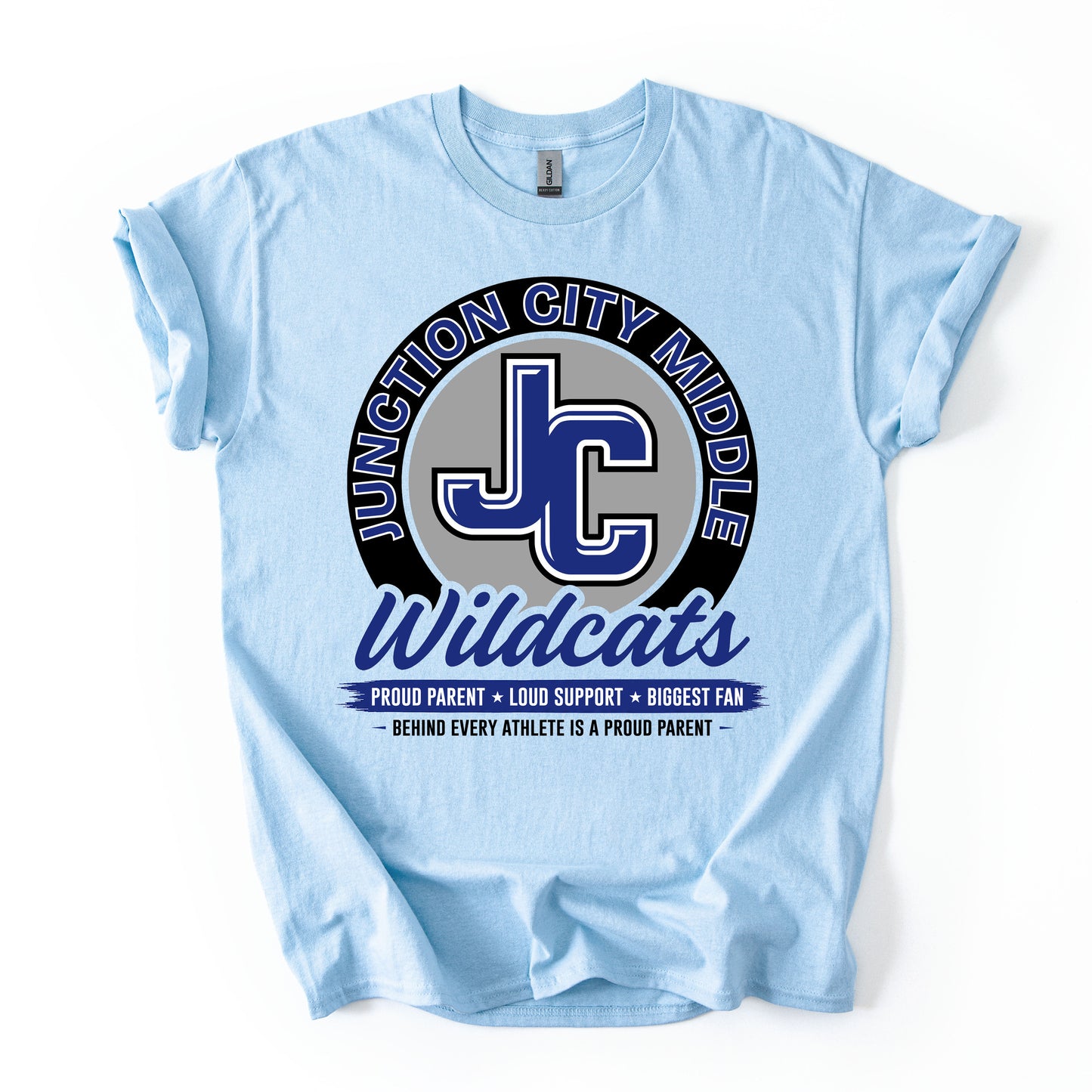 JC Wildcats Proud Parent — T-Shirt (JCMS Fundraiser)