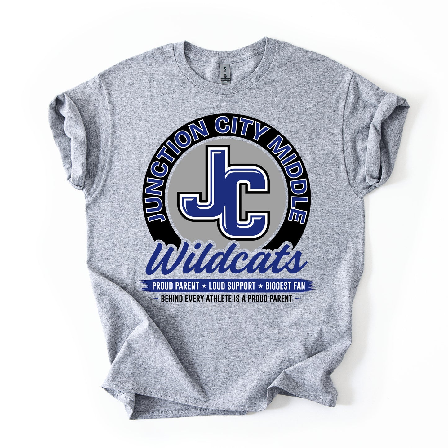 JC Wildcats Proud Parent — T-Shirt (JCMS Fundraiser)