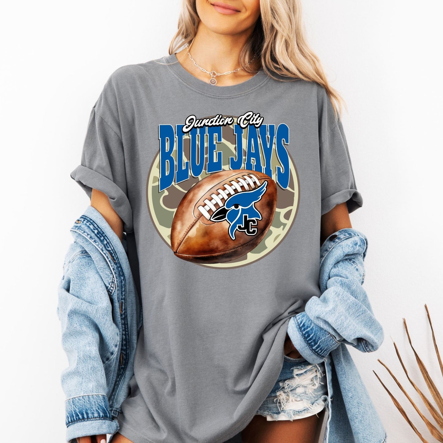 Junction City Blue Jays Football logo